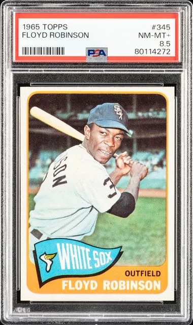 1965 Topps Floyd Robinson #345 card image