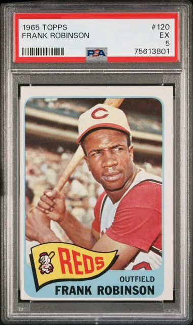 1965 Topps Frank Robinson #120 card image