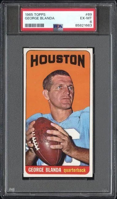 1965 Topps George Blanda #69 card image