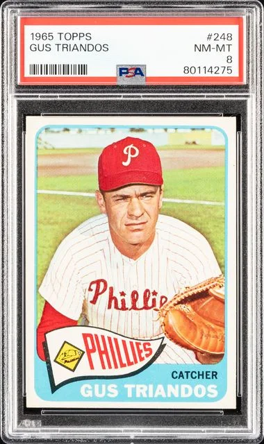 1965 Topps Gus Triandos #248 card image