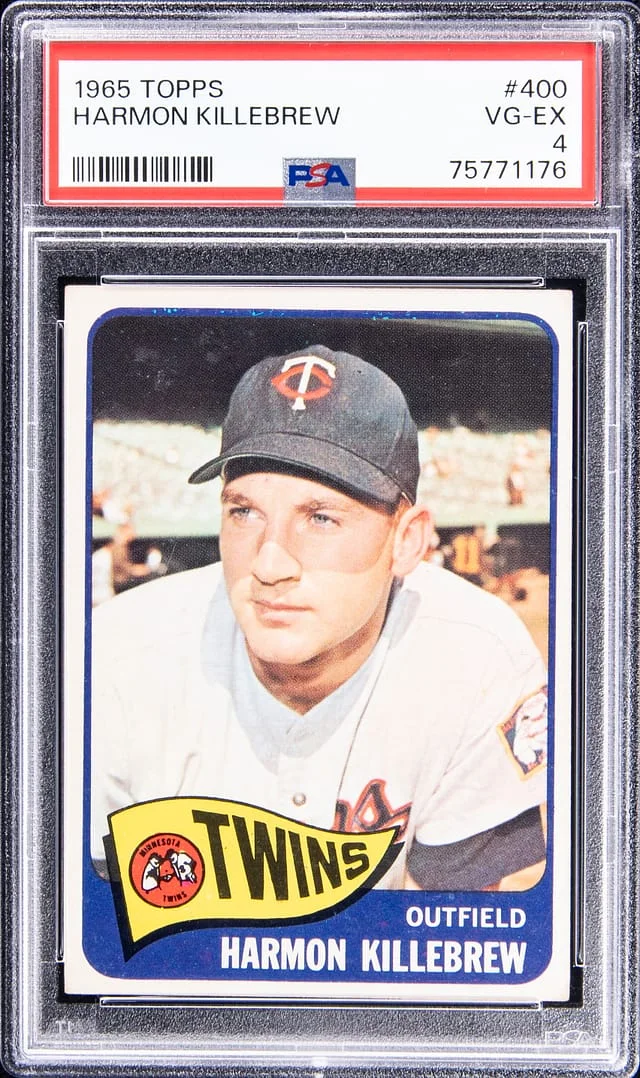 1965 Topps Harmon Killebrew #400 card image