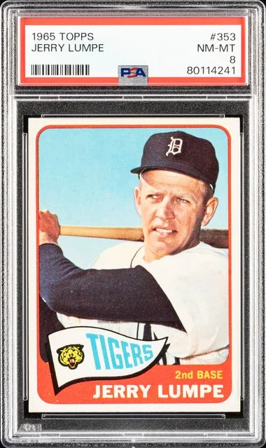 1965 Topps Jerry Lumpe #353 card image