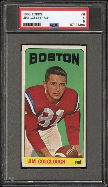 1965 Topps Jim Colclough #6 card image