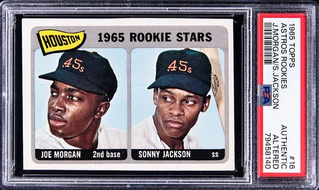 1965 Topps Joe Morgan Houston Stars #16 card image