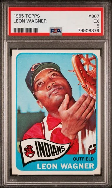 1965 Topps Leon Wagner #367 card image
