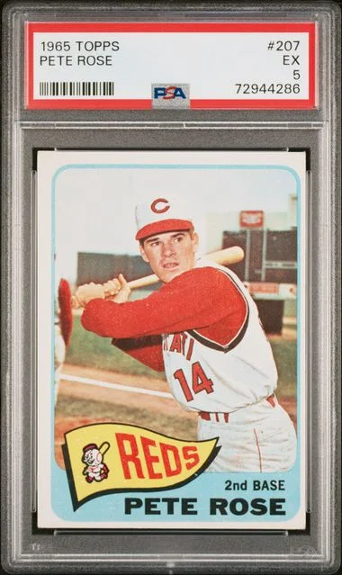 1965 Topps Pete Rose #207 card image