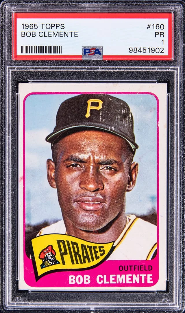 1965 Topps Roberto Clemente #160 card image