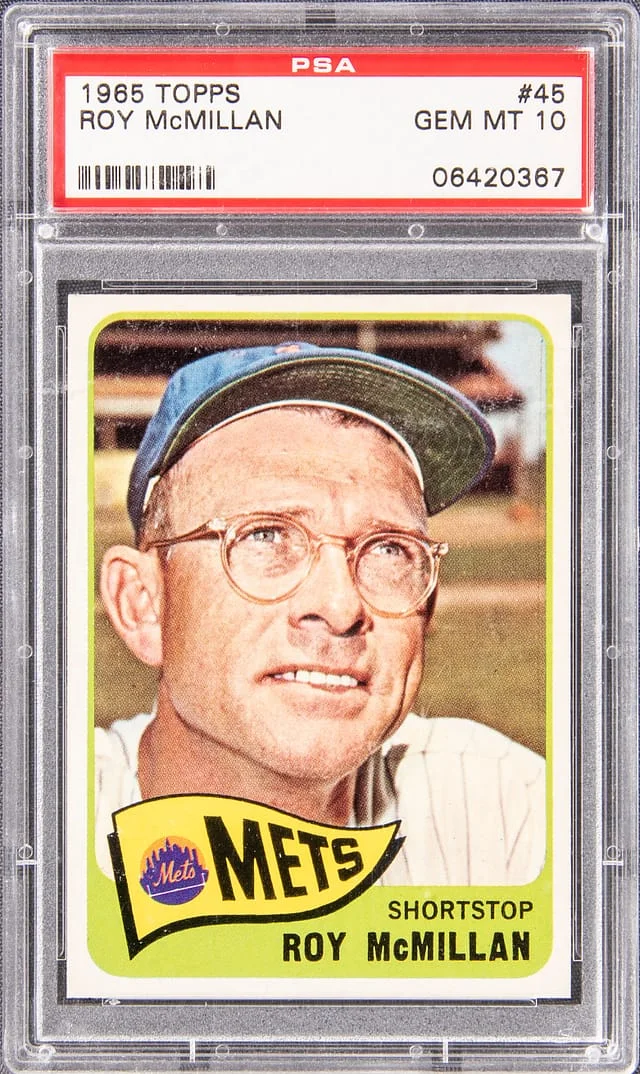 1965 Topps Roy McMillan #45 card image