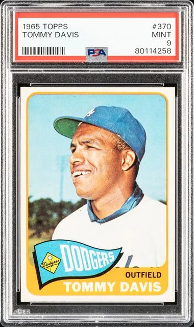 1965 Topps Tommy Davis #370 card image