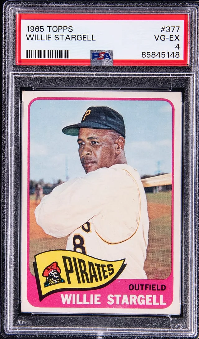 1965 Topps Willie Stargell #377 card image