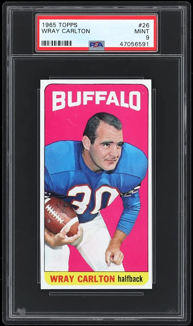 1965 Topps Wray Carlton #26 card image