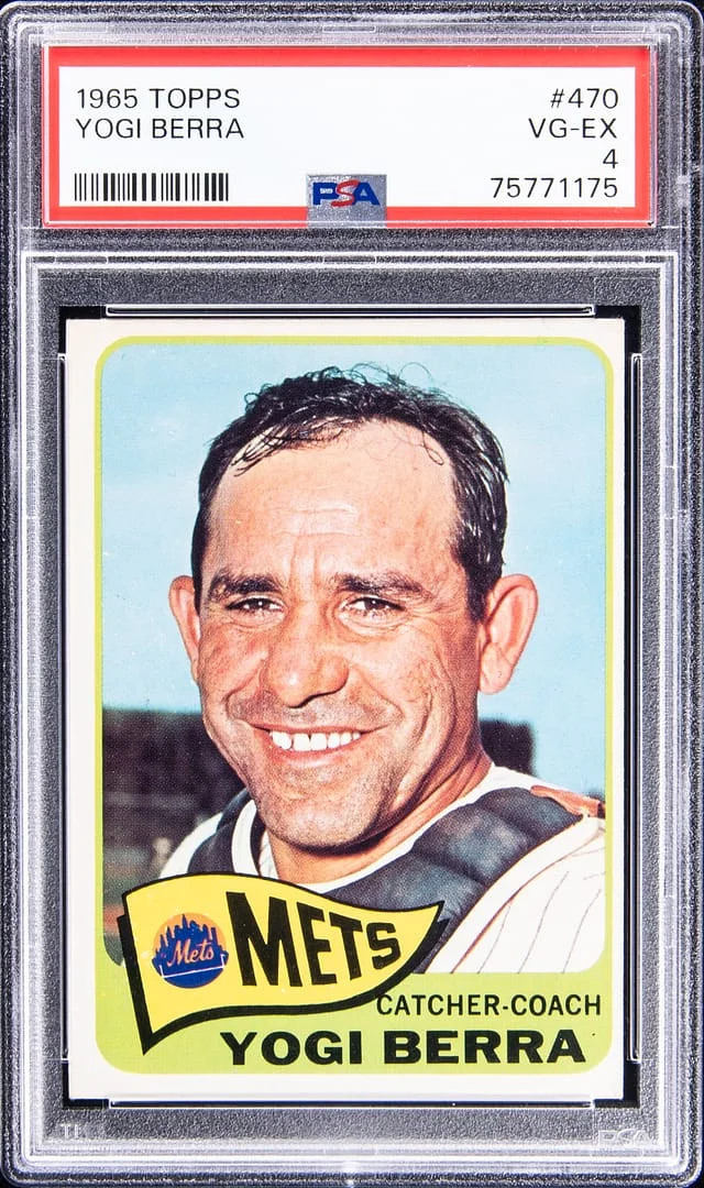 1965 Topps Yogi Berra #470 card image