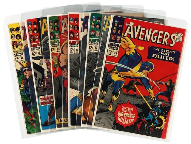 1966-67 Marvel) 6 Books - Raw Meeting of Hercules and the Avengers #1st card image