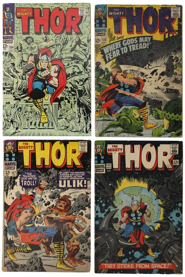 1966-68 Marvel) 4 Books - Raw Appearance of Ego #1st card image