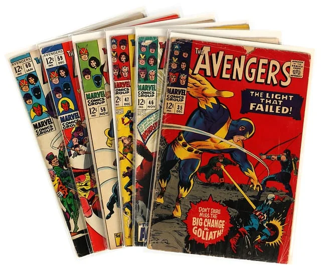 1966-68 Marvel) 6 Books - Raw - 1st Appearance of Dane Whitman, Origin of the Vision, Appearance of Yellow Jacket #1st card image
