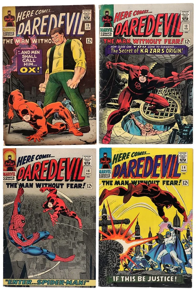 1966 Marvel) 4 Books - Raw - 1st Appearance Anti-Metal, Origin of Plunderer, Origin of Ka-Zar, Appearance Masked Marauder #1st card image