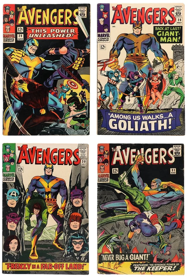 1966 Marvel) 4 Books - Raw Appearance of the Collector, an Elder of the Universe #1st card image