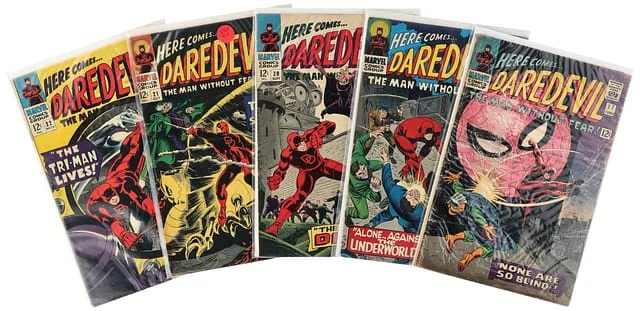 1966 Marvel) 5 Books - Raw Appearance Masked Marauder #2nd card image