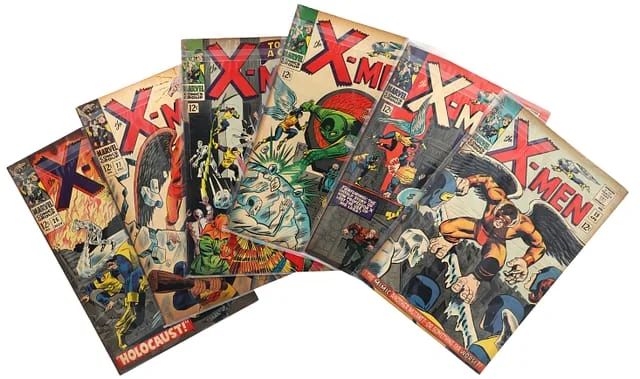 1966 Marvel) 6 Books - Raw Appearance of the Mimic #1st card image