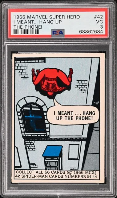 1966 Marvel Super Heroes I Meant... Hang Up The Phone! #42 card image