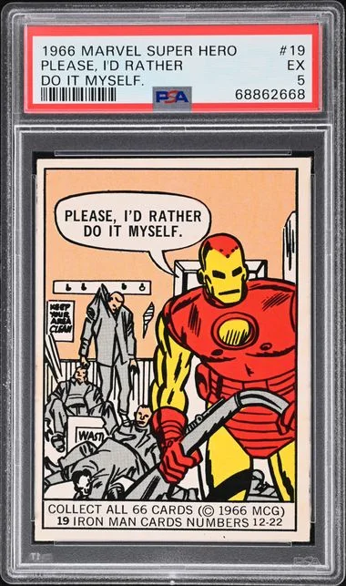 1966 Marvel Super Heroes Please, I'd Rather Do It Myself. #19 card image