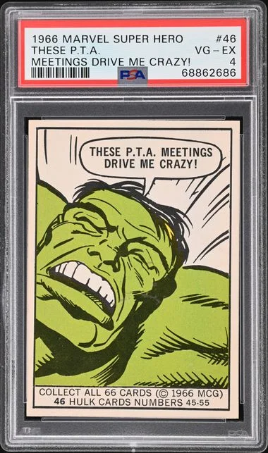 1966 Marvel Super Heroes These P.T.A. Meetings Drive Me Crazy! #46 card image
