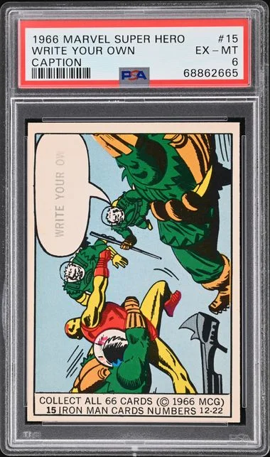 1966 Marvel Super Heroes Write Your Own Caption #15 card image
