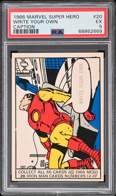 1966 Marvel Super Heroes Write Your Own Caption #20 card image