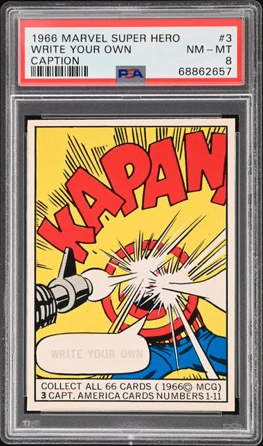 1966 Marvel Super Heroes Write Your Own Caption #3 card image