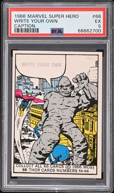 1966 Marvel Super Heroes Write Your Own Caption #66 card image