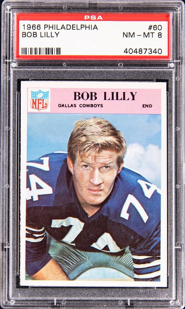 1966 Philadelphia Bob Lilly #50 card image