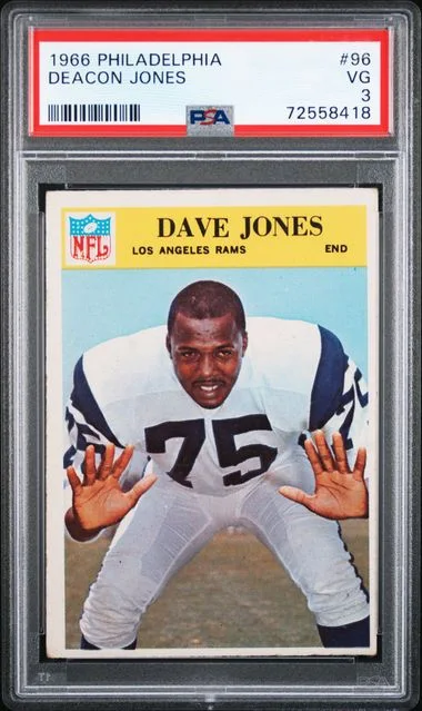1966 Philadelphia Deacon Jones #96 card image