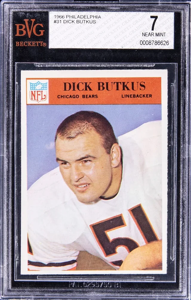1966 Philadelphia Dick Butkus #31 card image