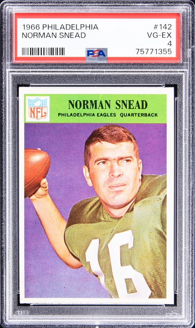 1966 Philadelphia Norm Snead #142 card image