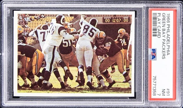 1966 Philadelphia Play Card Green Bay Packers #91 card image