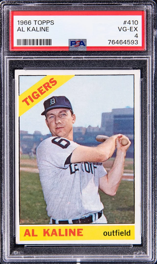 1966 Topps Al Kaline #410 card image