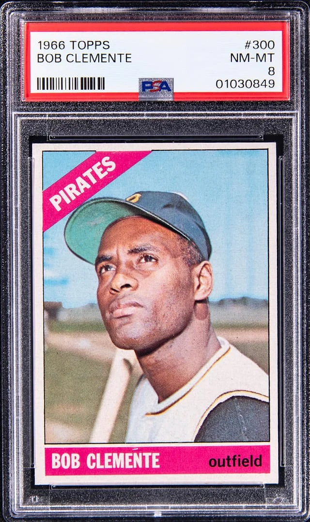 1966 Topps Bob Clemente #300 card image