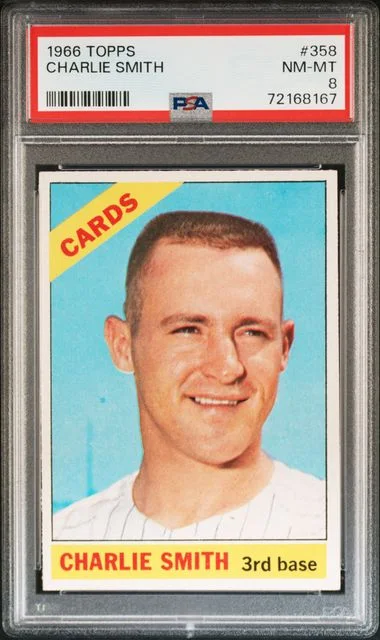 1966 Topps Charlie Smith #358 card image