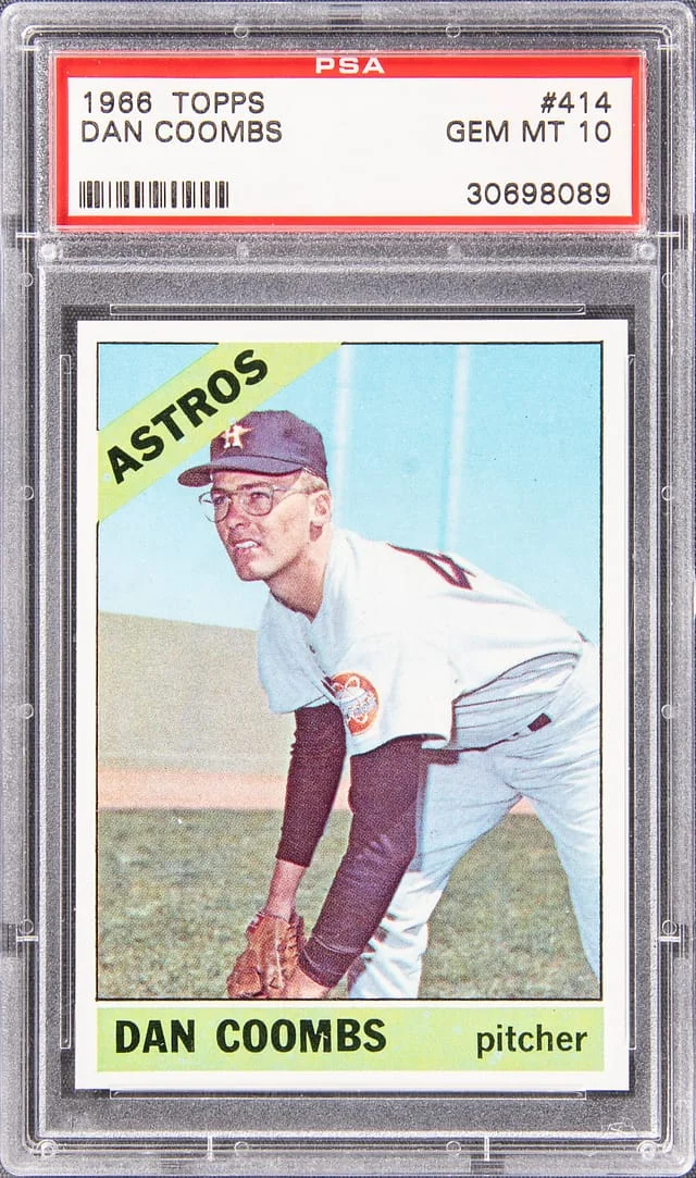 1966 Topps Dan Coombs #414 card image