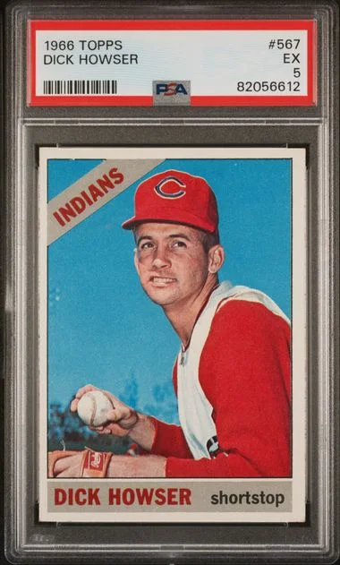 1966 Topps Dick Howser #567 card image
