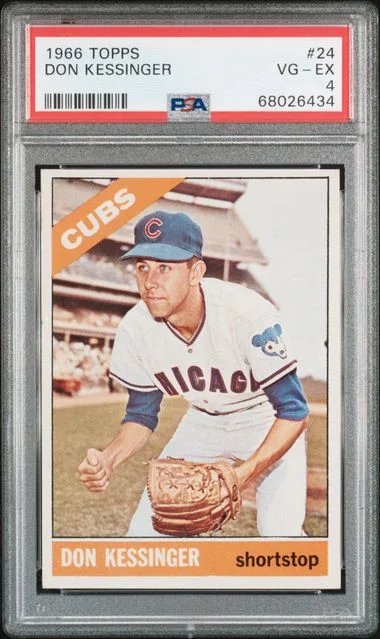 1966 Topps Don Kessinger #24 card image