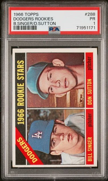 1966 Topps Don Sutton #288 card image