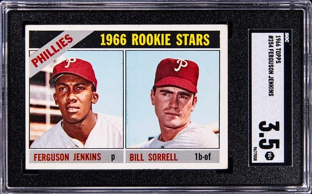 1966 Topps Ferguson Jenkins #254 card image