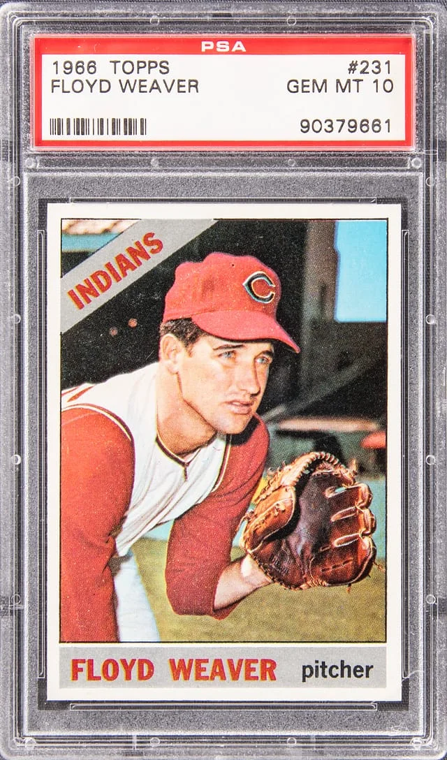 1966 Topps Floyd Weaver #231 card image