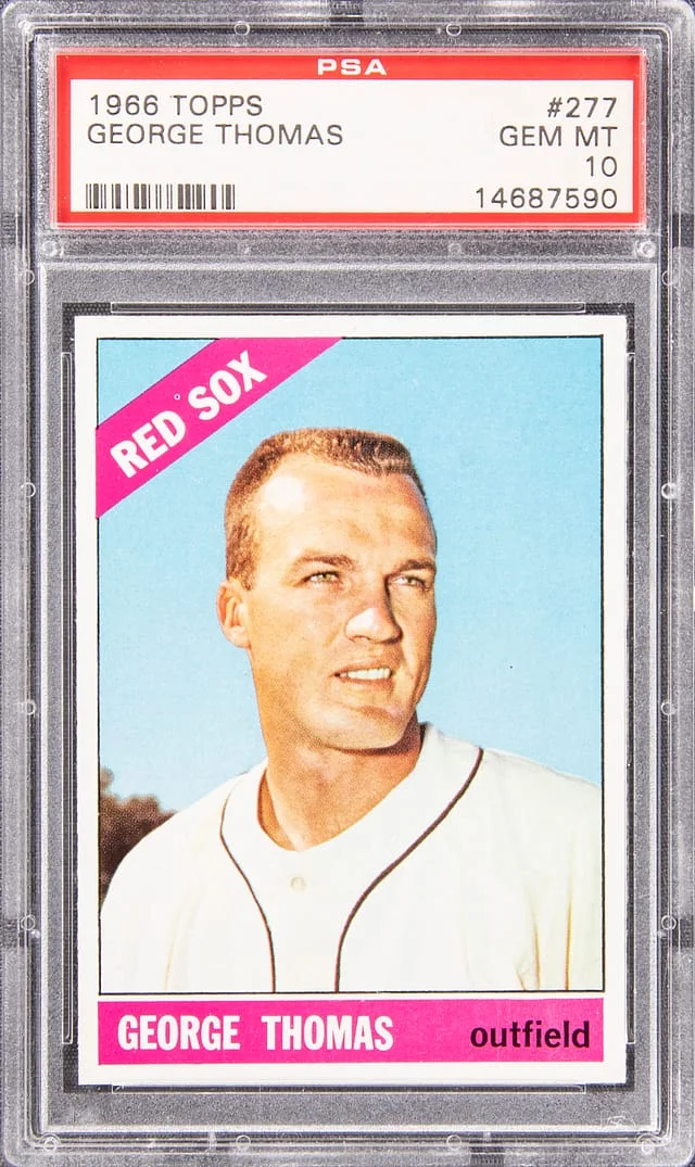 1966 Topps George Thomas #277 card image