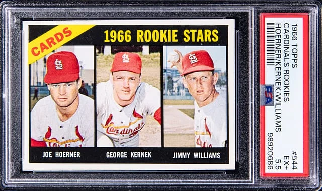 1966 Topps Hoerner/Kernek/Williams #544 card image
