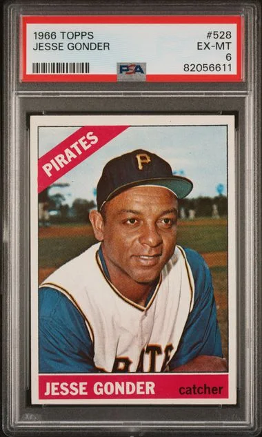 1966 Topps Jesse Gonder #528 card image