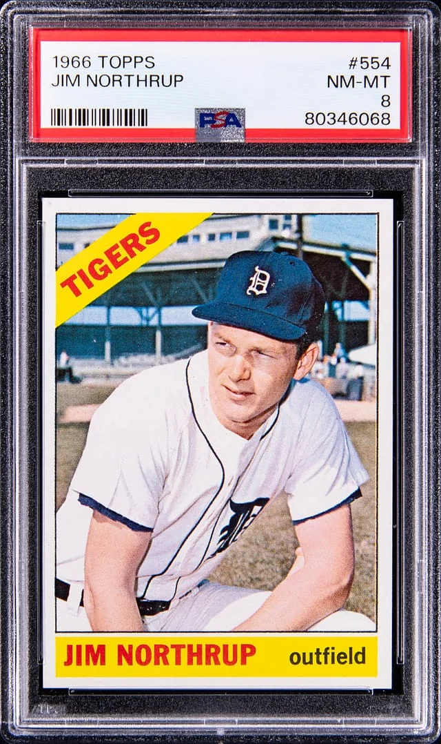 1966 Topps Jim Northrup #554 card image