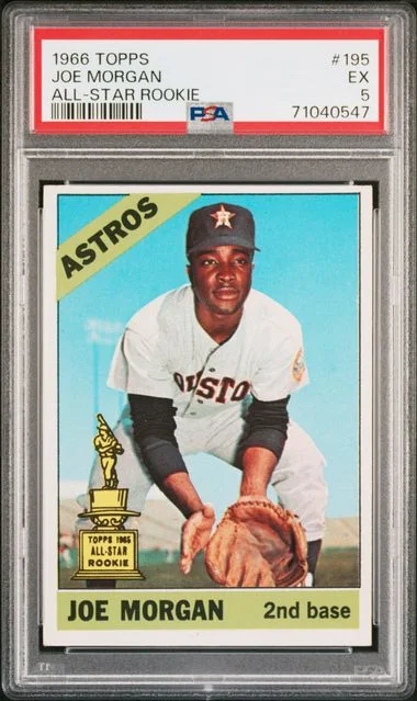1966 Topps Joe Morgan All-Star #195 card image