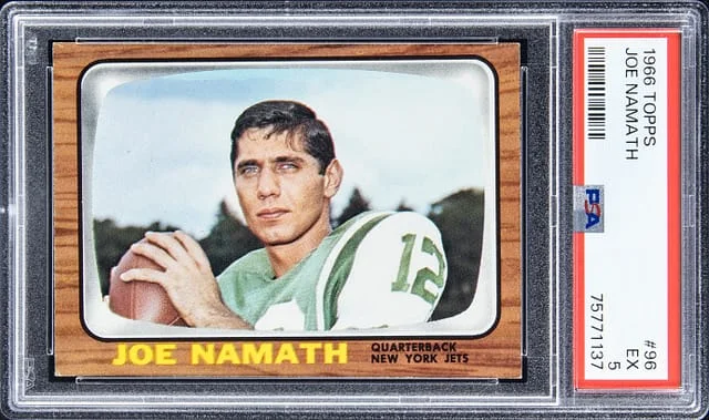 1966 Topps Joe Namath #96 card image